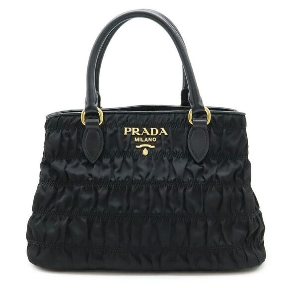 Pre Loved prada Women black | black Handbags - Picture 1 of 8